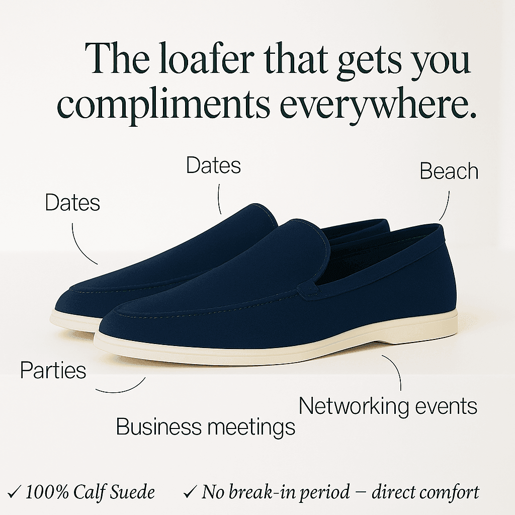 Suede Loafer