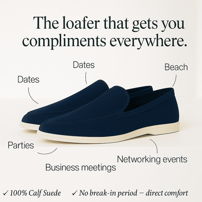 Suede Loafer