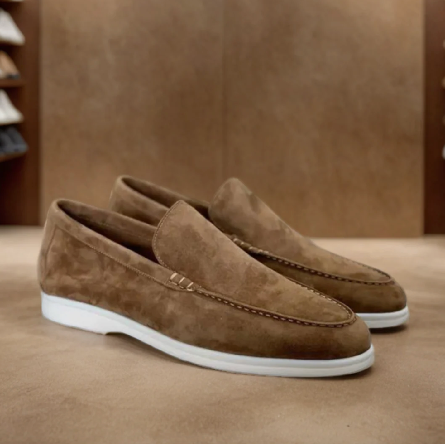 Suede Loafer